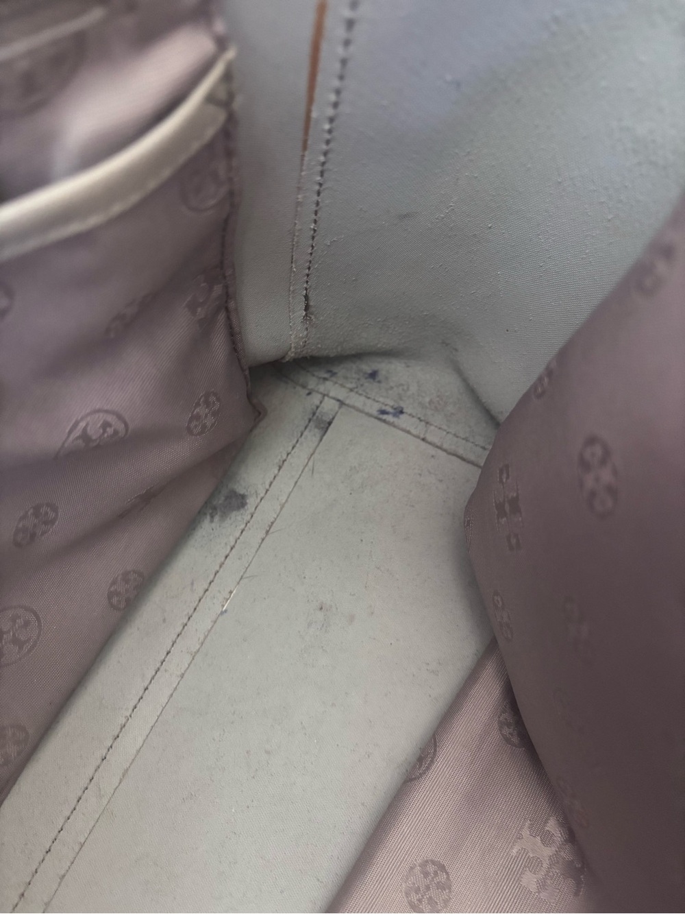Tory Burch Taupe/Gray Computer bag - Picture 10 of 12